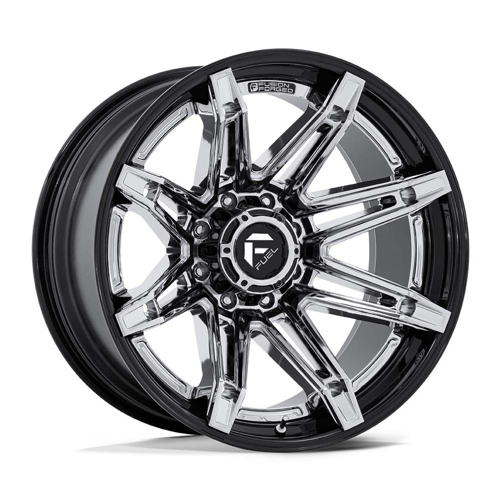 Fuel Off-Road FC401PB22106318N Brawl Wheel, 22x10, Chrome