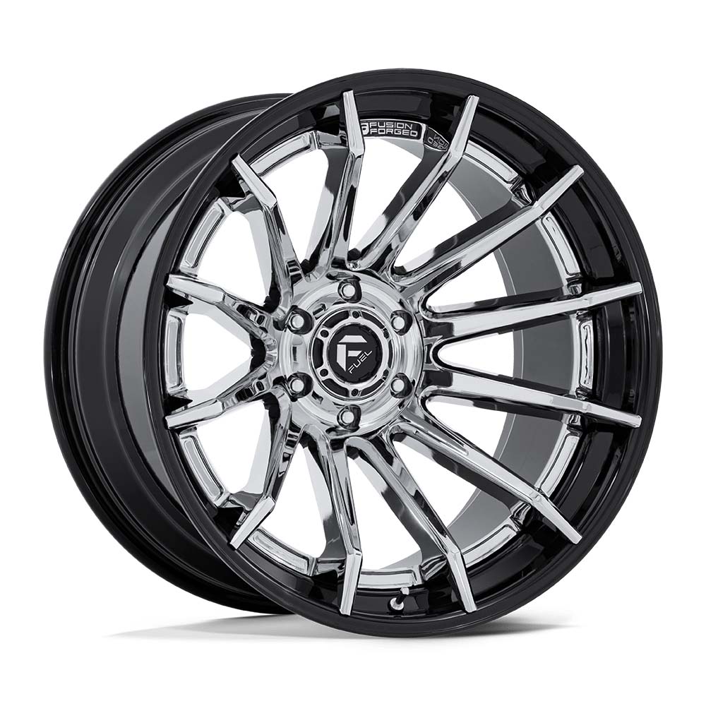 Fuel Off-Road FC403PB20106818N Burn Wheel, 20x10, Chrome