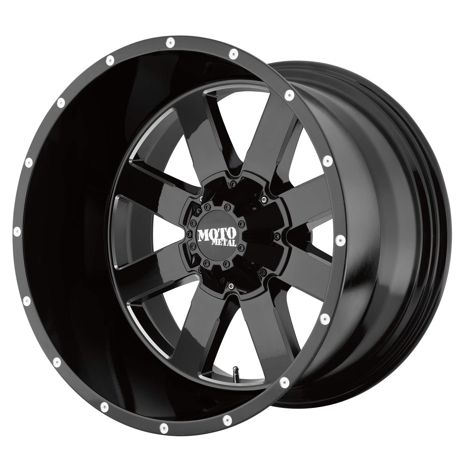 Moto Metal MO96222468376N Wheel, 22 x 14