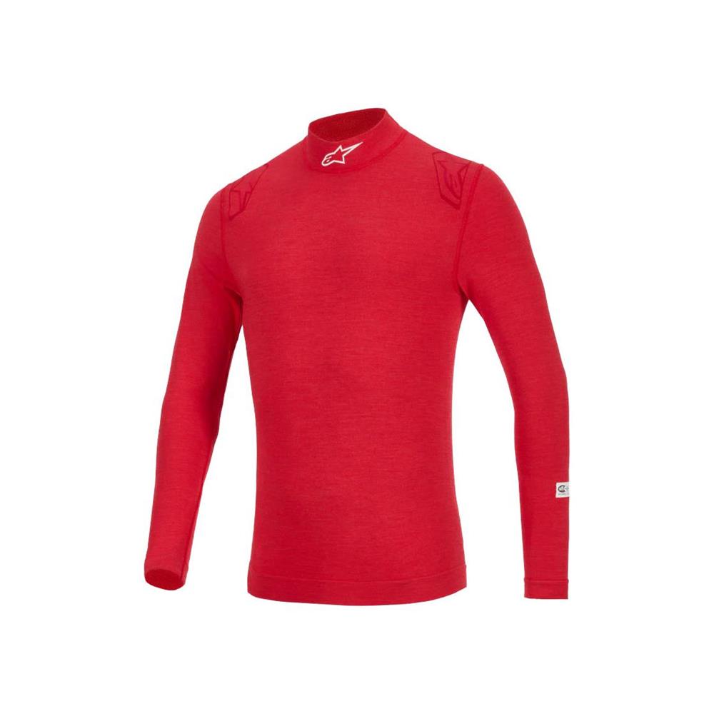 Alpinestars 4750325-30-XSS ZX Evo V3 Top, Long Sleeve, Red, XS/S