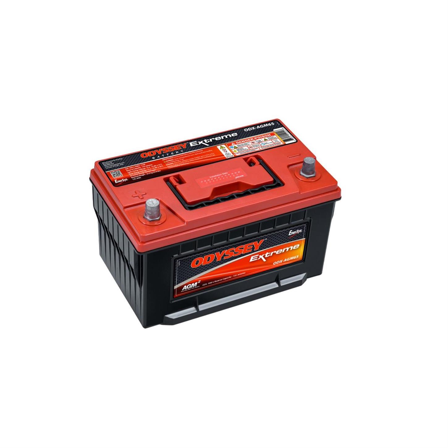 Odyssey Batteries ODX-AGM65 Extreme Series Battery, 950 CCA
