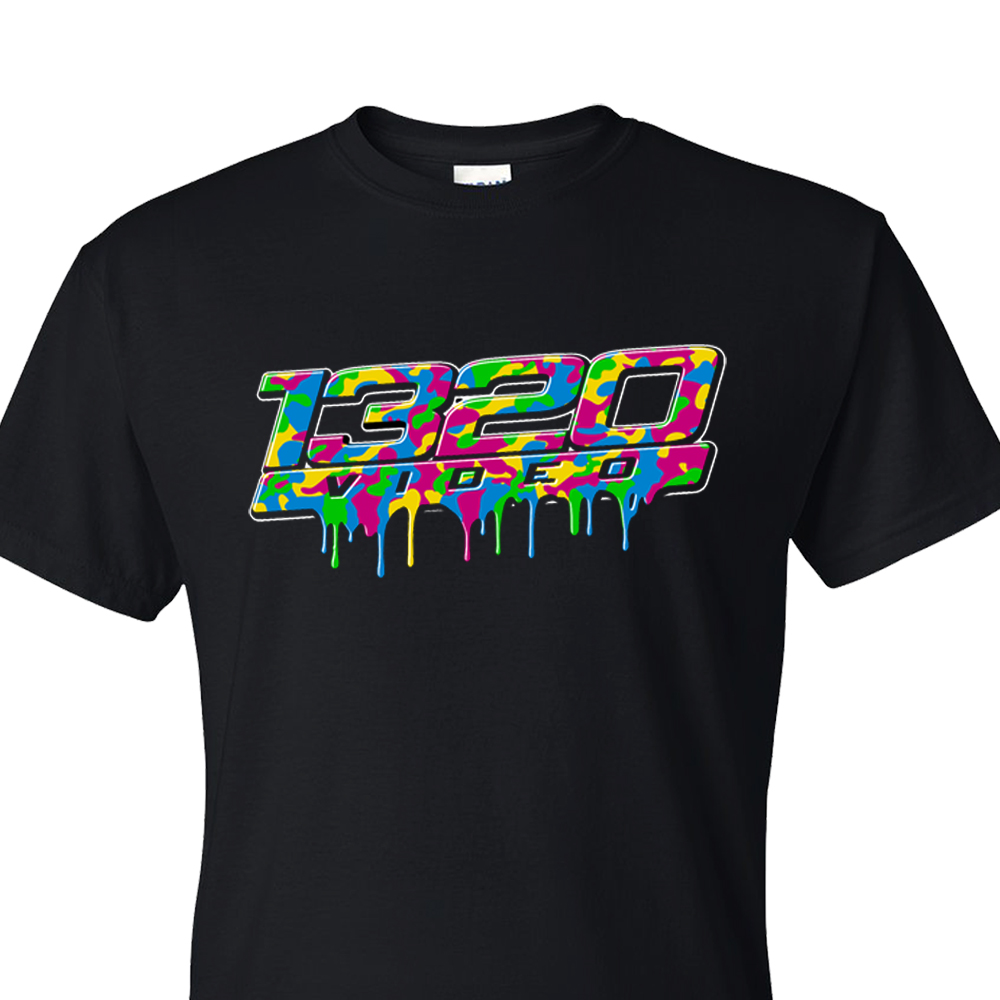 1320 Video Neon Drip T-Shirt