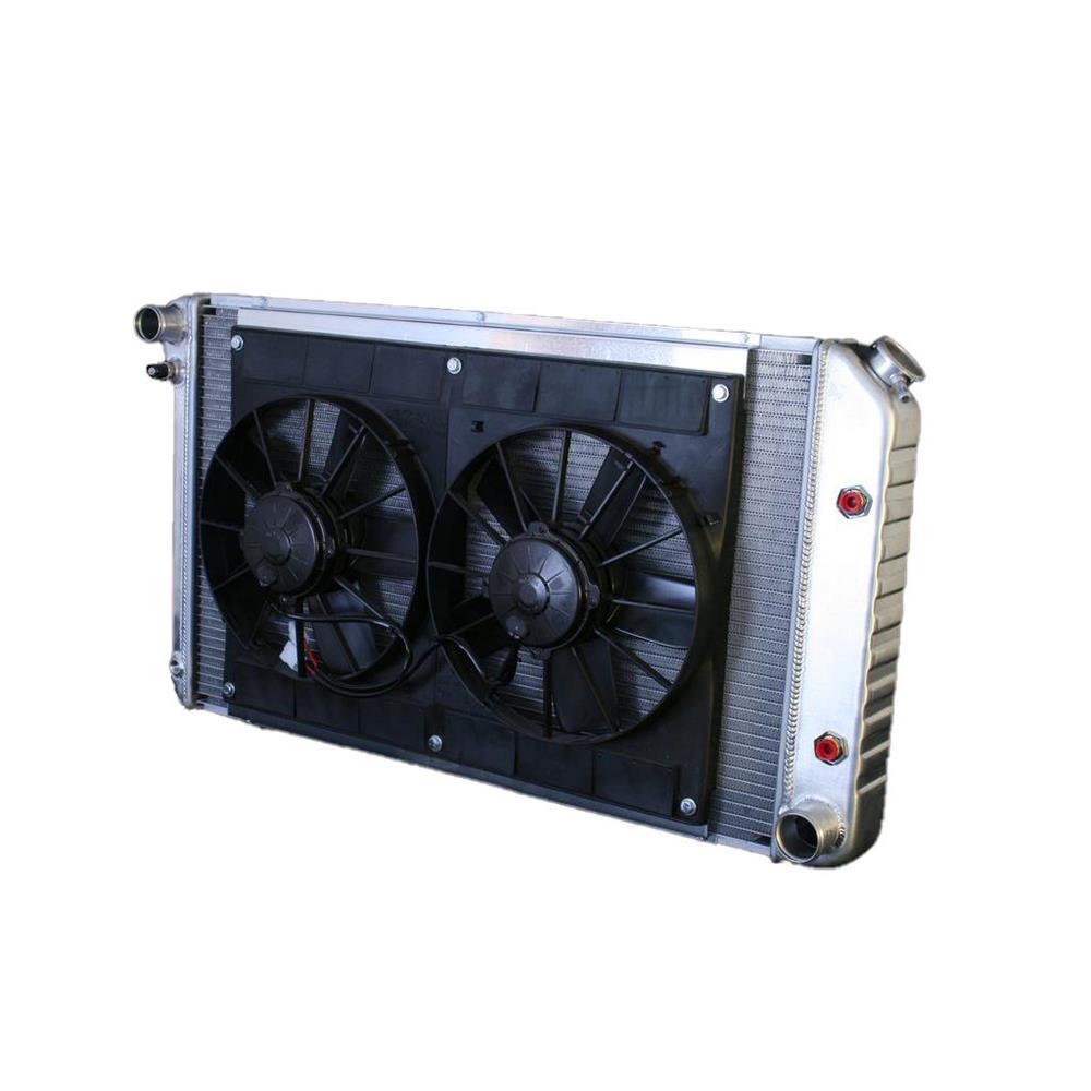 DeWitts® 32-4149005A 70-81 Camaro HP Radiator/Fan Combo, Auto