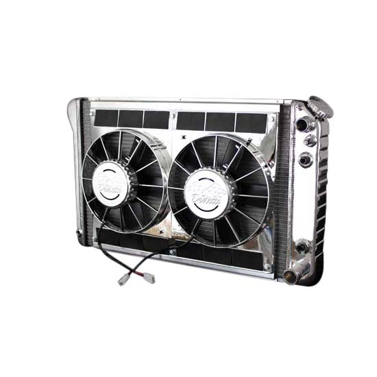 Nova Ls Radiator DeWitts 6339035A-C 1973-74 Nova LS Conversion Radiator, Automatic