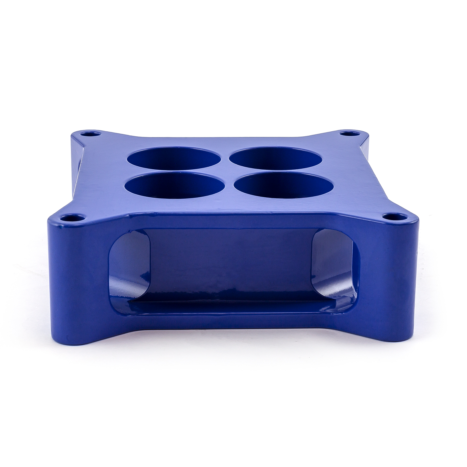 2 Inch Aluminum Carburetor Spacer, Square Bore, 4 Port
