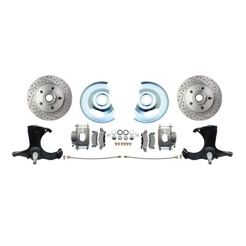 Speedway GM Truck 5 Lug Disc Kit Drilled/Slotted Rotors