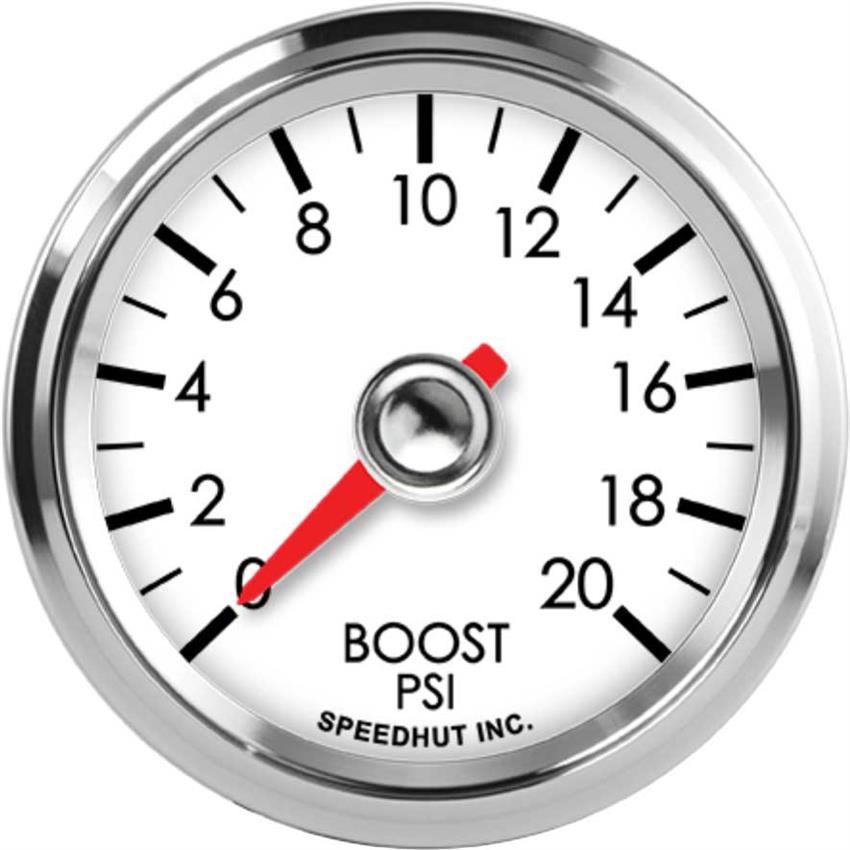 Speedhut 2-1/16" 0-20 PSI Boost Gauge (L2-B3-LEG)