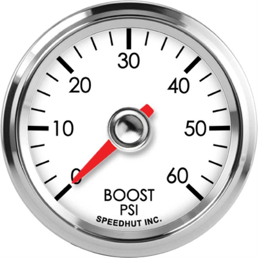 Speedhut 2-1/16" 0-60 PSI Boost Gauge (L2-B6-LEG)
