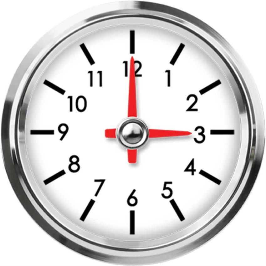 Speedhut 2-5/8" Clock (L25-CK1-LEG)
