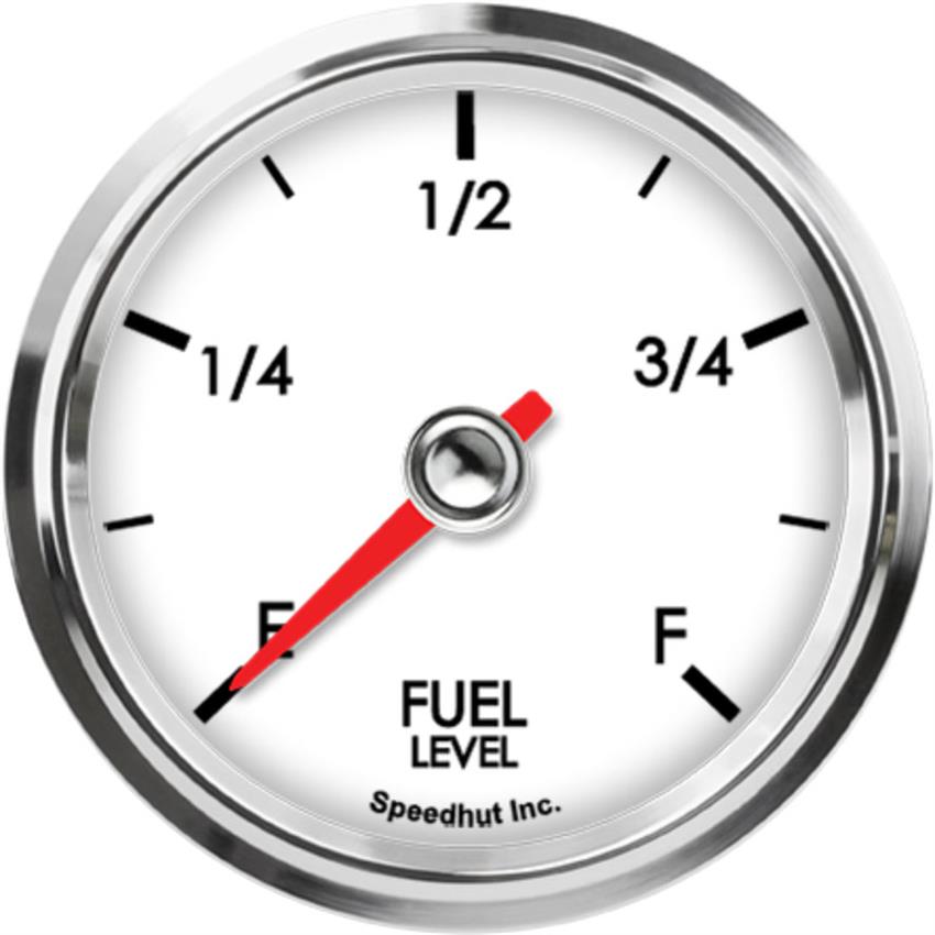 Speedhut 2-5/8" Programmable Fuel Level Gauge (L25-FL1-LEG)