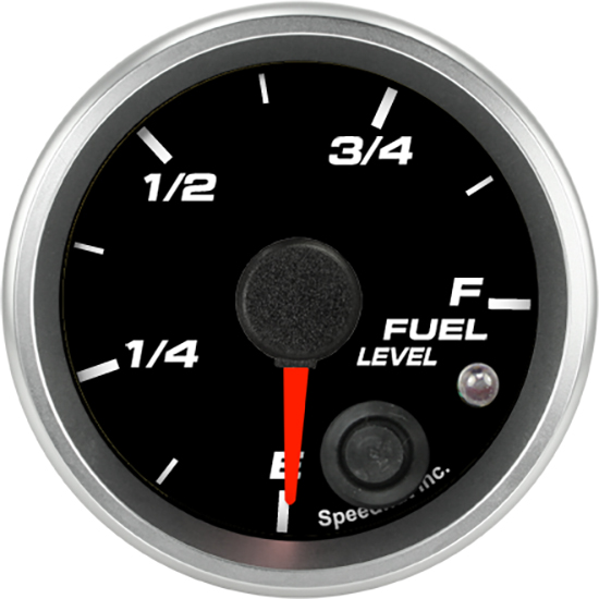Speedhut 2-1/16" Programmable Fuel Level Gauge w/ Warning (R2-FL1-REV)