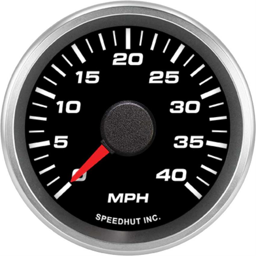Speedhut 2-1/16" 40 mph GPS Speedometer (R2-S23-REV)