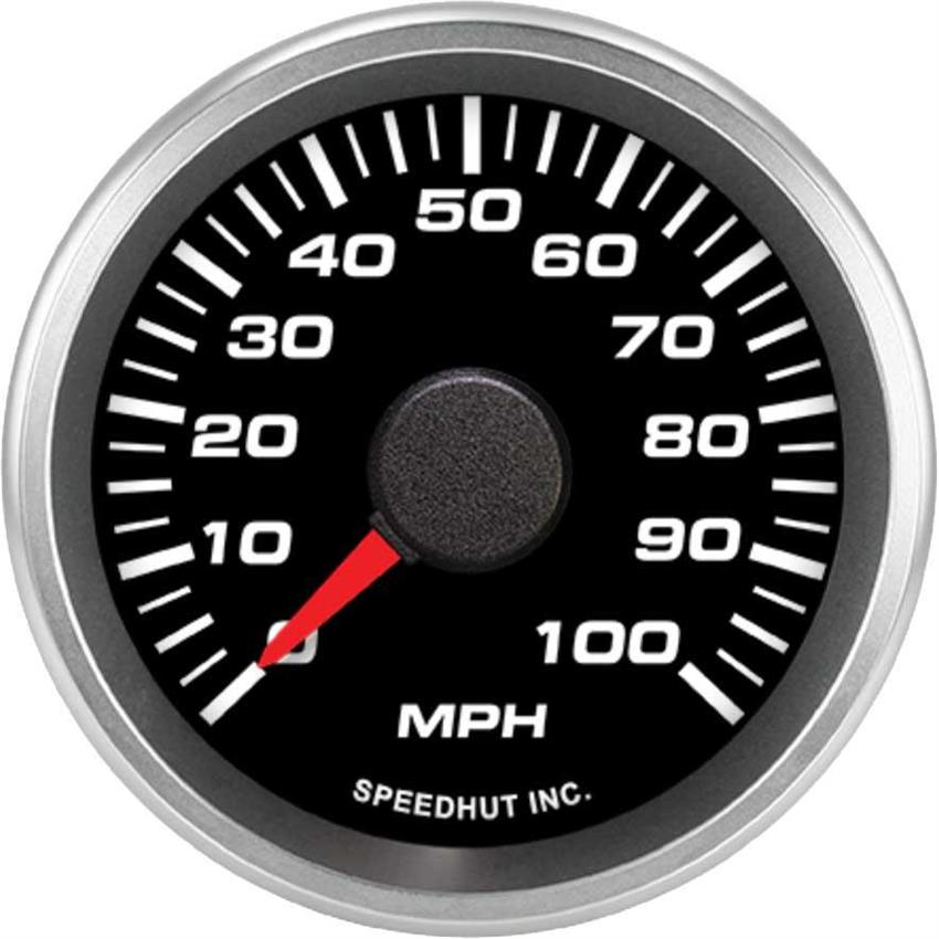Speedhut 2-1/16" 100 mph GPS Speedometer (R2-S19-REV)