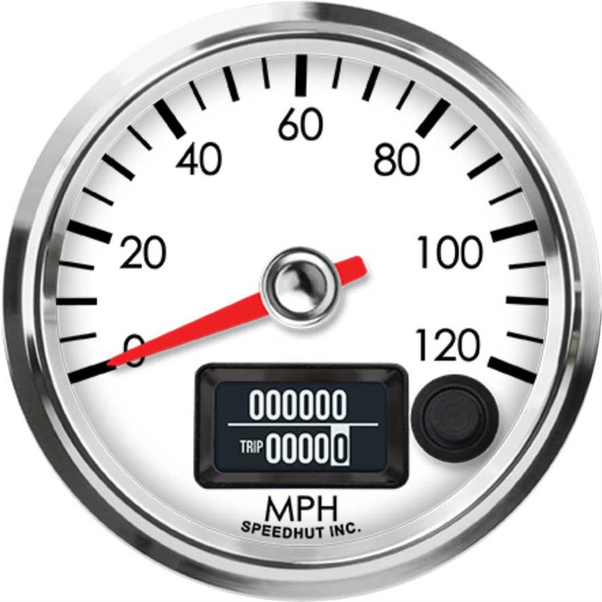 Speedhut 2-5/8" 120 mph GPS Speedometer (R25-S1-LEG)