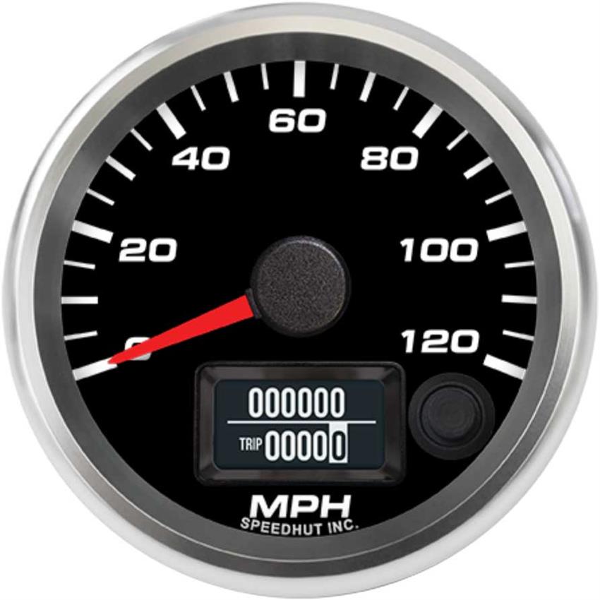 Speedhut 2-5/8" 120 mph GPS Speedometer (R25-S1-REV)