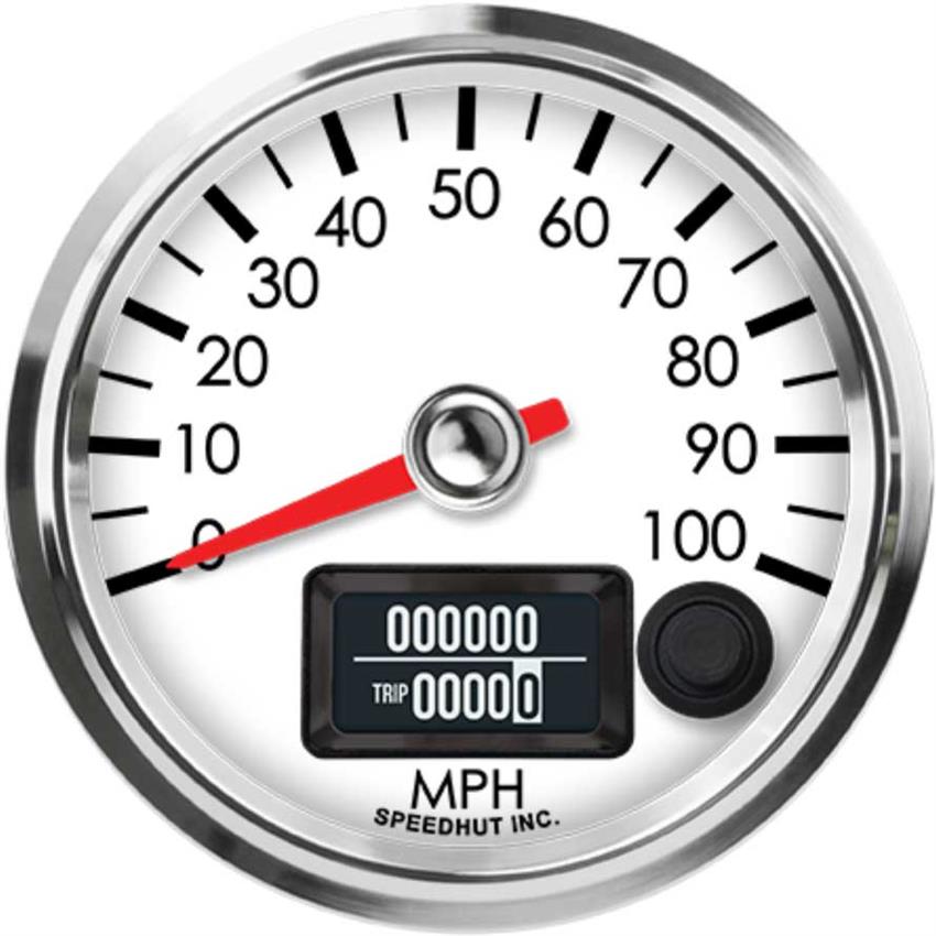 Speedhut 2-5/8" 100 mph GPS Speedometer (R25-S19-LEG)