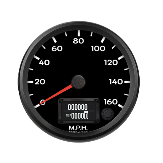 Speedhut 4" Porsche Design 160 mph GPS Speedometer (R4-S3-PCH)