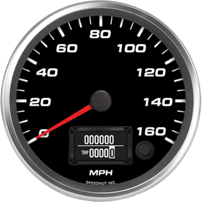 Speedhut 4-1/2" 160 mph GPS Speedometer (R45-S3-REV)