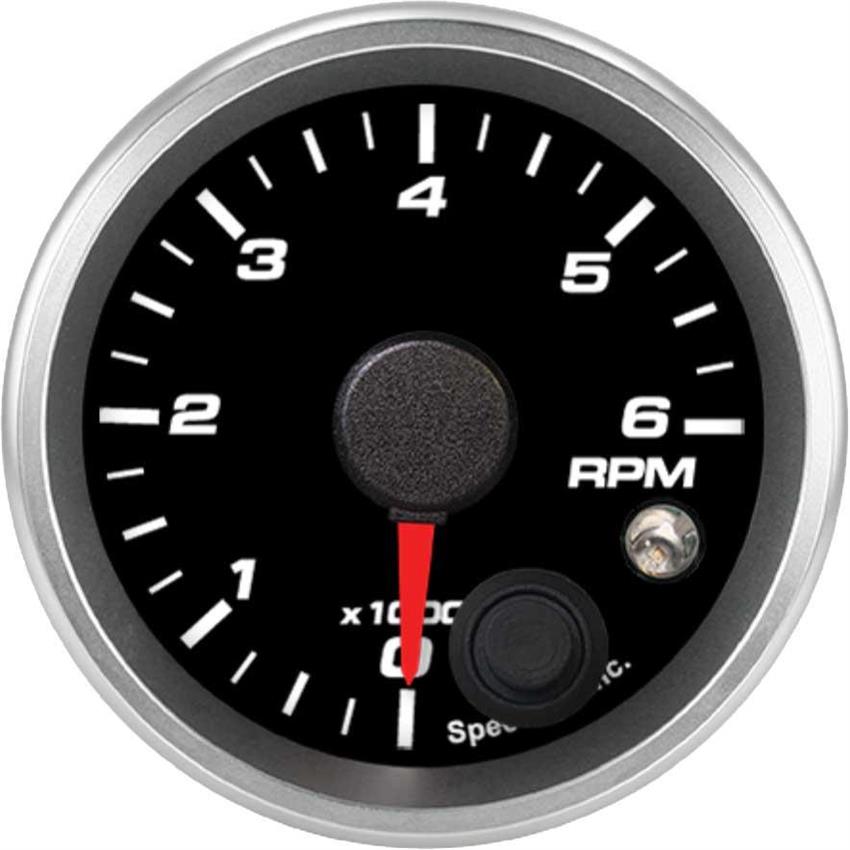 Speedhut 2-1/16" 6K RPM Shift-light Tachometer (R2-TC2-REV)