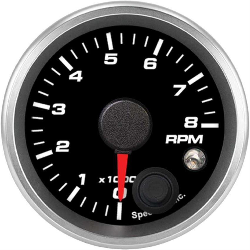 Speedhut 2-1/16" 8K RPM Shift-light Tachometer (R2-TC3-REV)