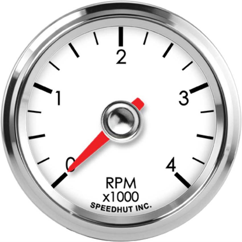 Speedhut 2-1/16" 4K RPM Tachometer (L2-TC1-LEG)