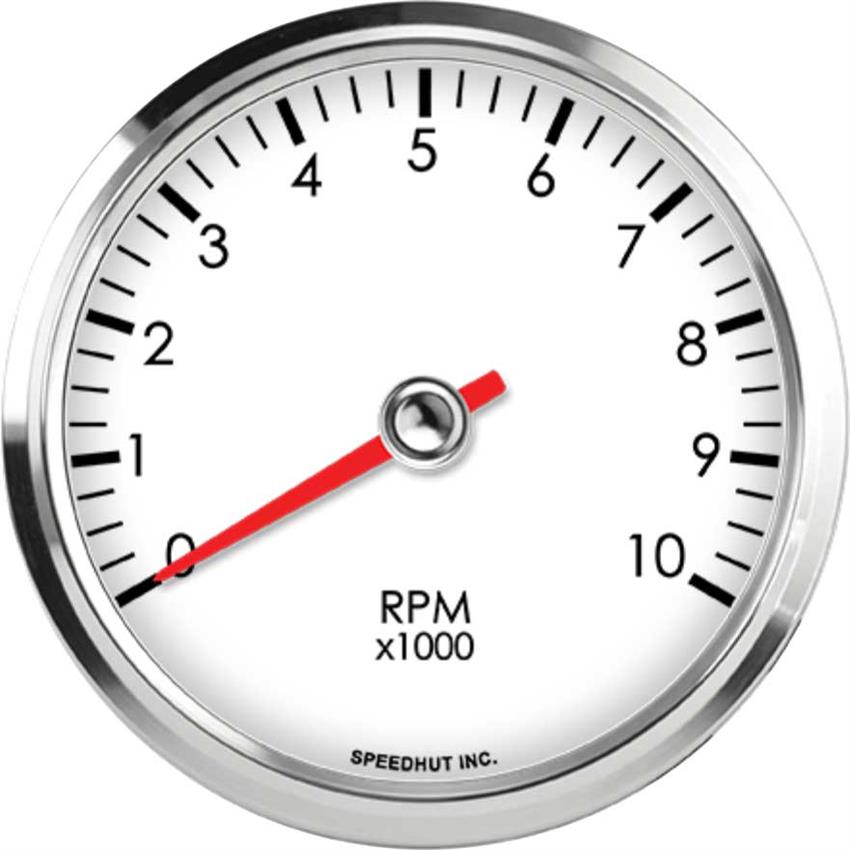 Speedhut 3-3/8" 10K RPM Tachometer (L3-TC4-LEG)