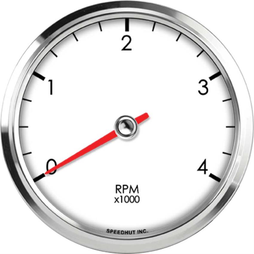 Speedhut 4" 4K RPM Tachometer (L4-TC1-LEG)