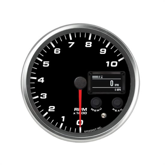 Speedhut 4-1/2" 10K PM/DM Playback Tachometer (R45-TCR2-REV)