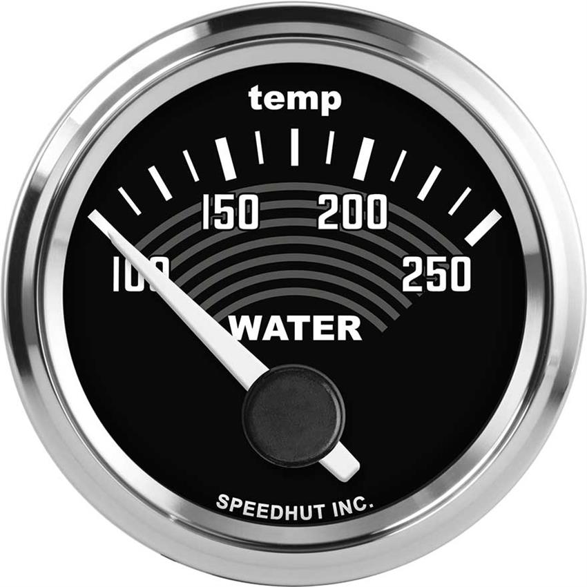 Speedhut L2-WT3-VW 2-1/16" Classic Water Temp Gauge 100-250F