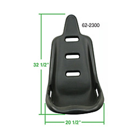 EMPI 622300 Poly High Back Comfort Bucket Seat