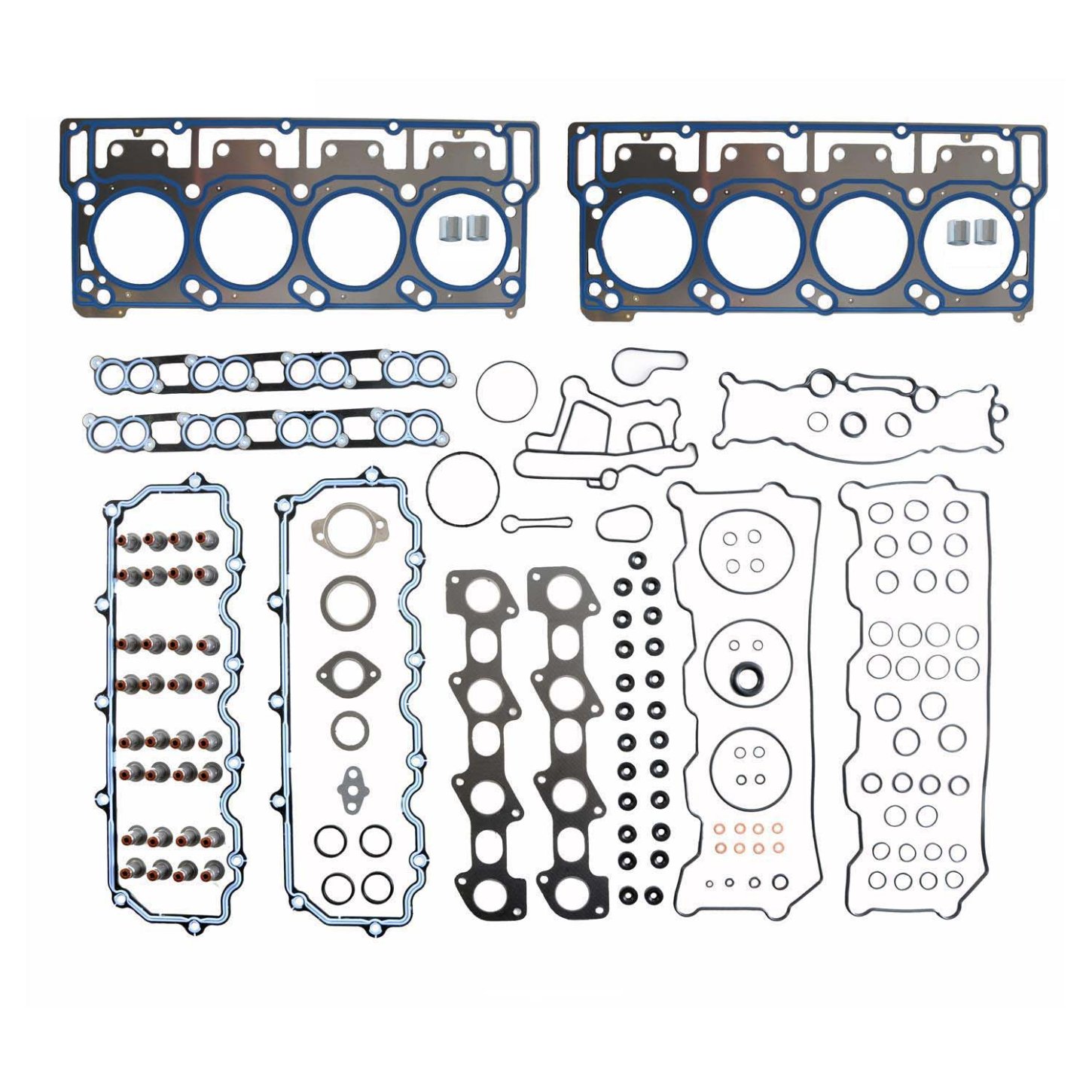 Enginetech F365K-1 Ford 6.0L Full Gasket Set, w/ Head Bolts, MLS