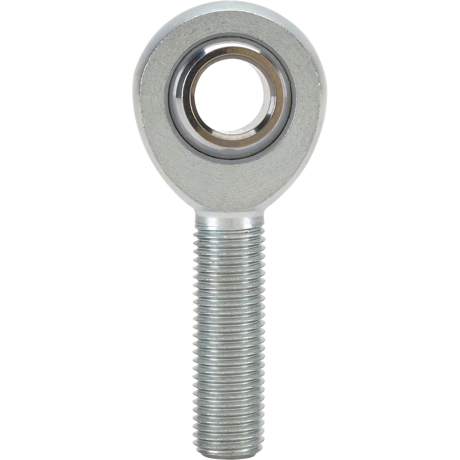 Precision Carbon Steel RH Male Heim Joint Rod End, 7/16 Inch