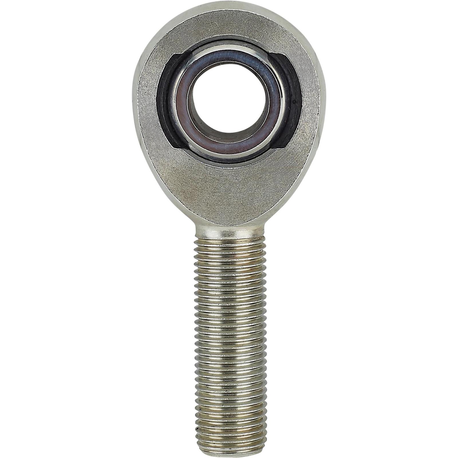Precision Carbon Steel RH Male Heim Joint Rod Ends, 1/2 Inch