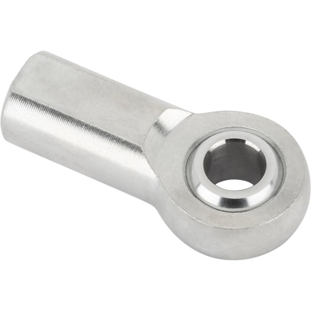 Precision Carbon Steel RH Female Heim Joint Rod Ends, 1/2 Inch Precision Carbon Steel RH Female Heim Joint Rod Ends, 1/2 Inch