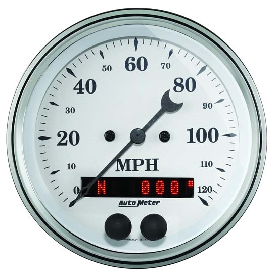 Speedometers 3 3/8 Speedometer Auto Meter AutoMeter 200636 Gauge GPS