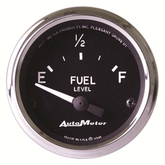 Auto Meter 2-1//16/" Z-Series Electric Fuel Level Gauge 73-10 Ohm