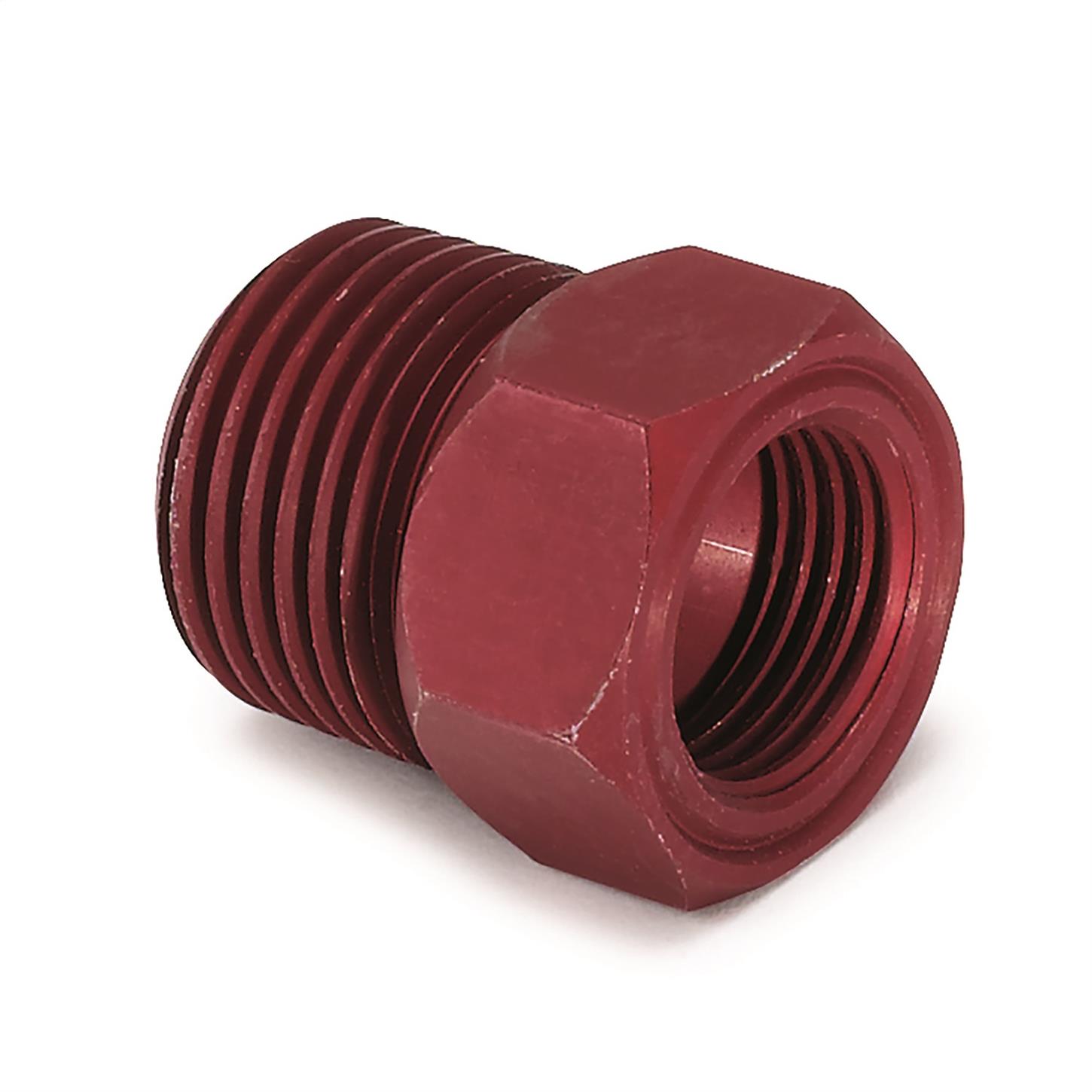 AutoMeter 2273 Temp. Sender Adapter Fitting,Alum.,1/2 In. NPT