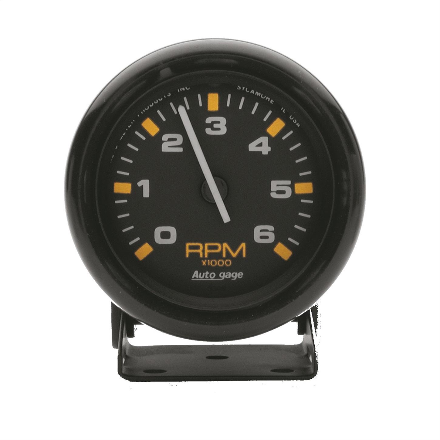 AutoMeter 2306 Auto Gage Air-Core Pedestal Tachometer Gauge