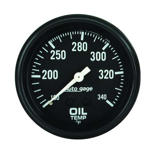 AutoMeter 2314 Auto Gage Mechanical Oil Temperature Gauge