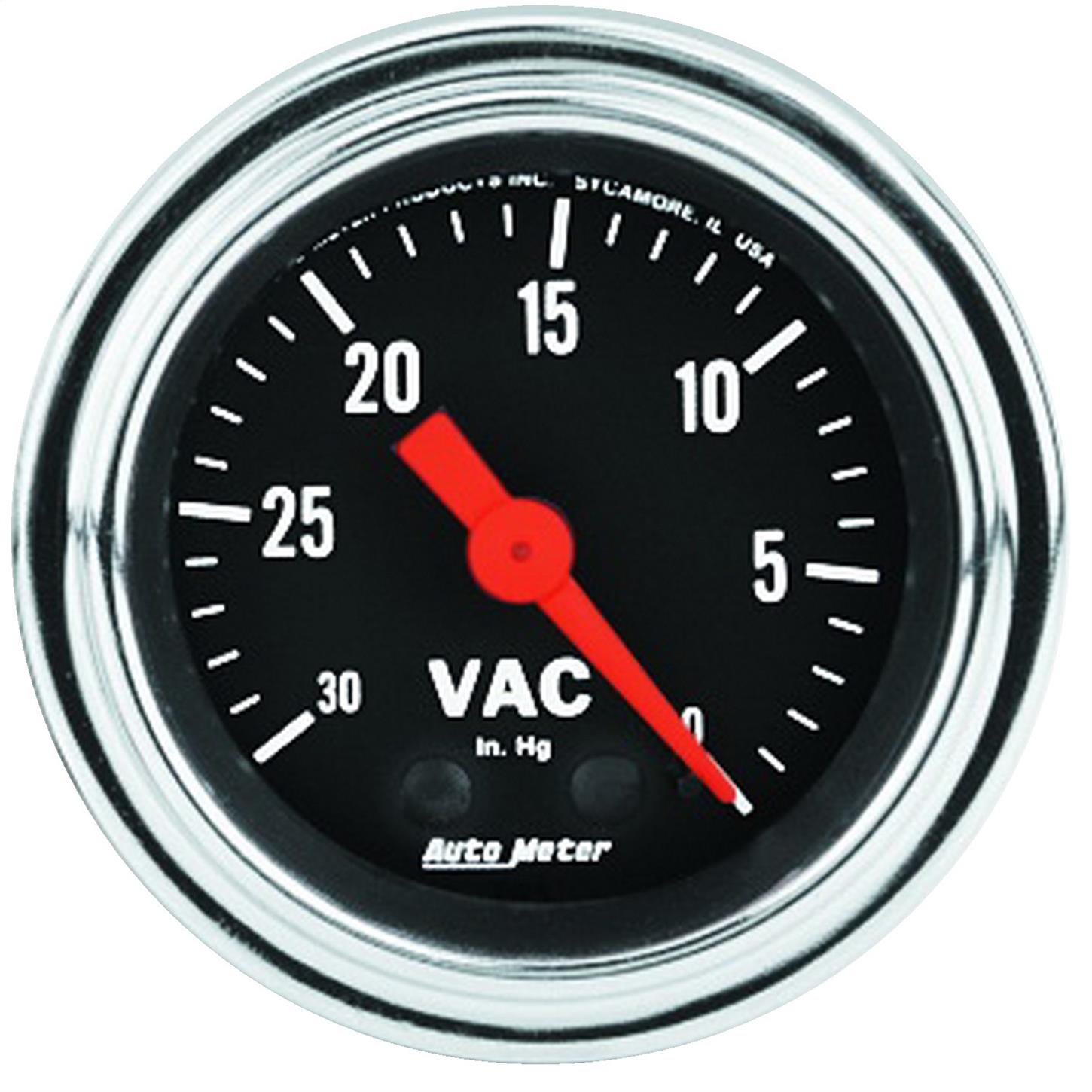 2484 Traditional Chrome - Mechanical Vacuum Gauge - 2.06 in.