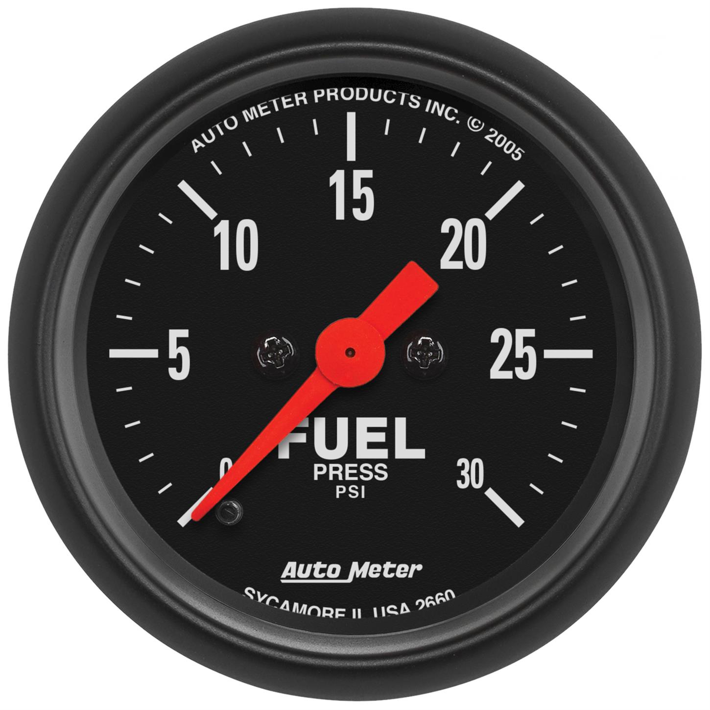 AutoMeter 2660 Fuel Pressure Gauge, 2 1/16 Inch, ZSeries