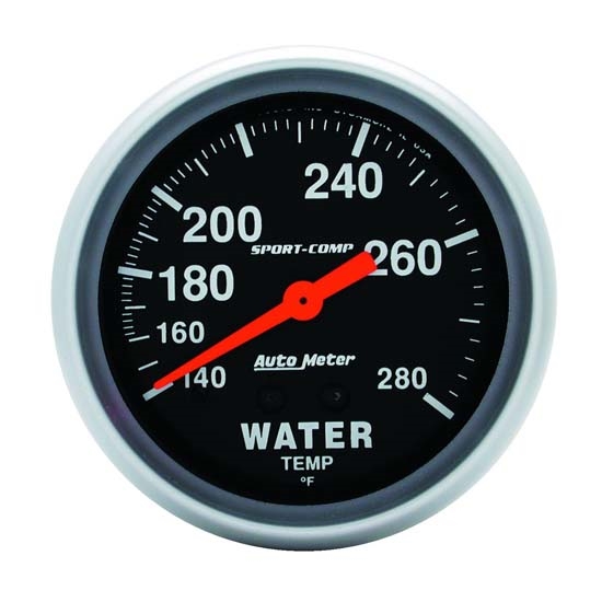AutoMeter 3431 Mechanical Water Temperature Gauge