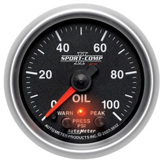 AutoMeter 4953 Ultra-Lite II Oil Temperature gauge 2-1//16 in.
