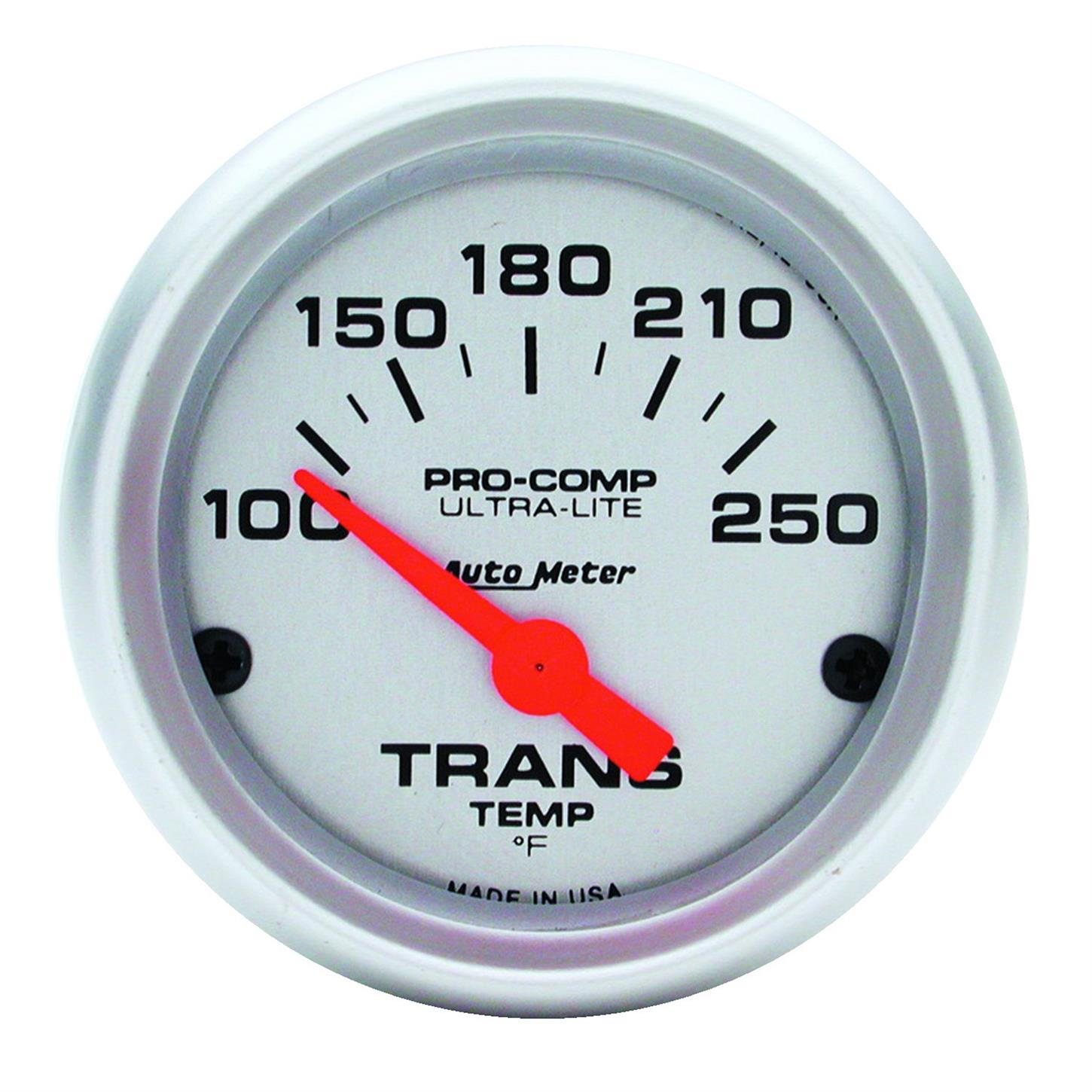 AutoMeter 4357 Ultra-Lite Air-Core Transmission Temperature Gauge