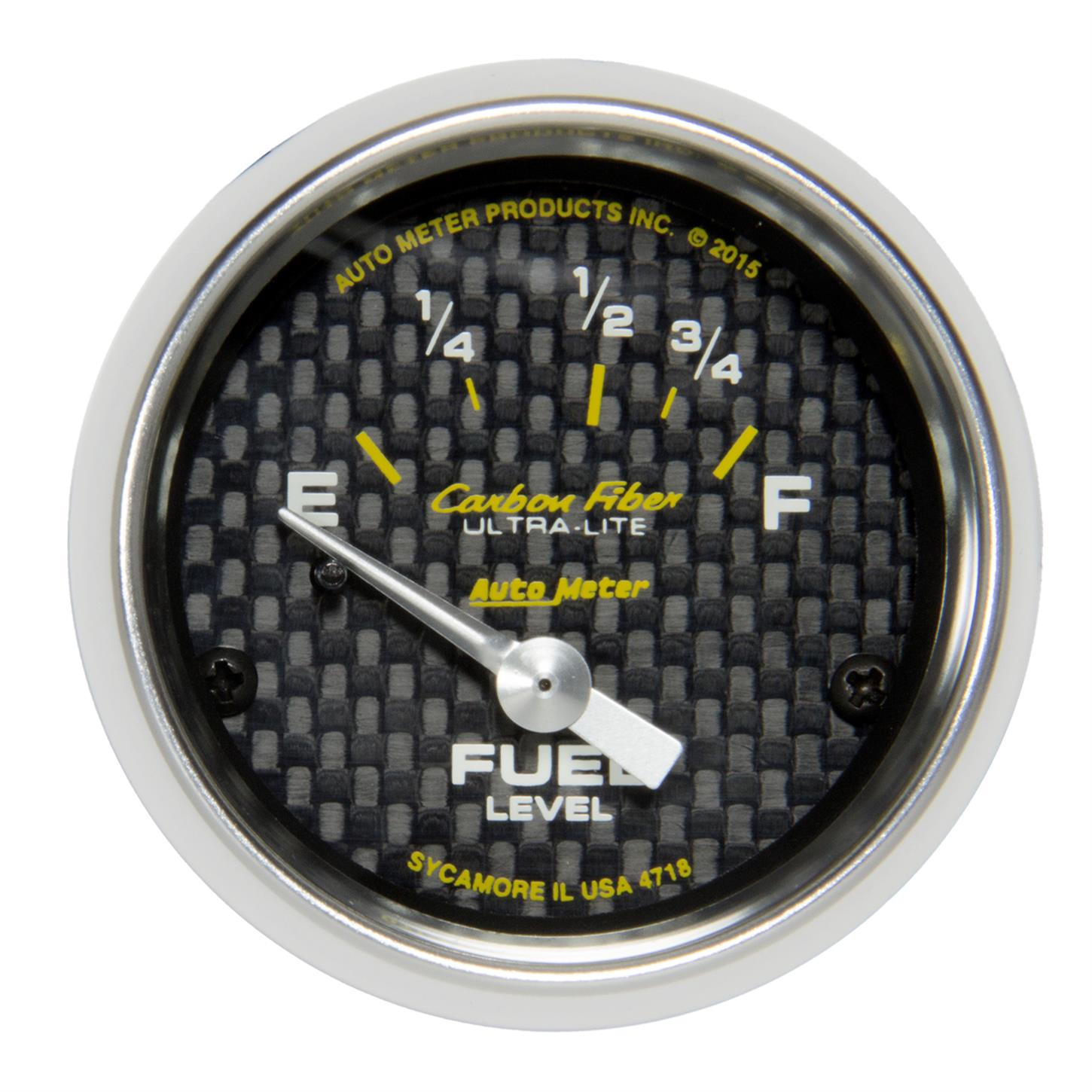 Autometer American Muscle Gauge Fuel Level 2 1//16in 16e To 158f Elec American Mu