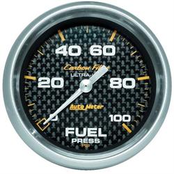 0-100 PSI Auto Meter 8463 Ford Factory Match 2-1//16/" Fuel Pressure Gauge