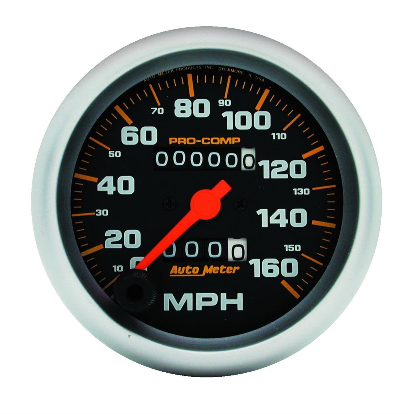 AutoMeter 5153 Speedo Gauge, 3 3/8 Inch, 160MPH,