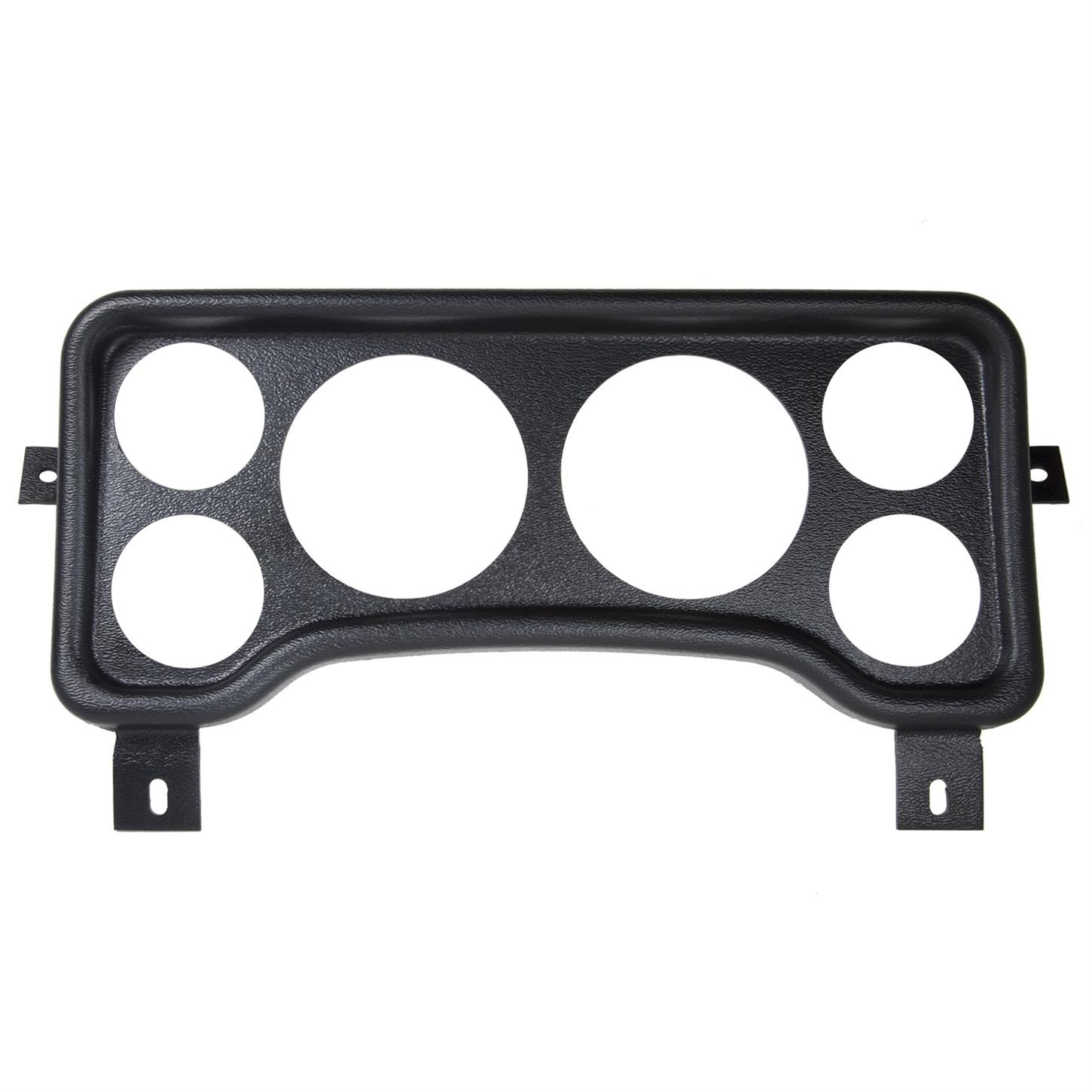 ATM5381 3.37 in. & 2.06 in. 6 Gauge Mount Direct Fit Dash Panel for Wrangler TJ