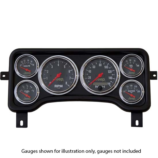 Auto Meter 5381 Jeep Tj Direct Fit Gauge Panel 97 06 Jeep Wrangler Og Gauge Series Dash Cer Set Design