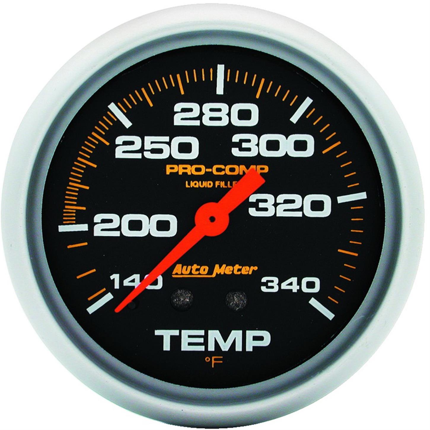 AutoMeter 4337-M Ultra-Lite Electric Water Temperature Gauge